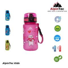 Παγούρι AlpinTec Bra Free - Fast Open 0.350lt Pink Cats / Ροζ - 0.350 lt  / AP-C-350PK-4_1_18
