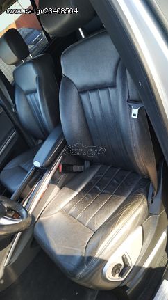 Σαλονι δερματινο μαυρο για Mercedes ML-CLASS W164