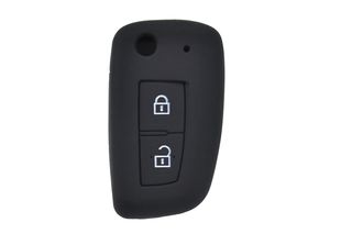 Κάλυμμα Σιλικόνης Για Nissan-Qashqai-Sunny-NV200-Pulsar-Juke-X-Trail-Micra Με 2 Κουμπιά