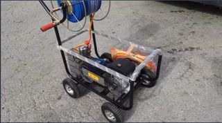 Ψεκαστικό συγκρότημα ηλεκτρικό 2hp 40bar 21lit με ανέμη 50μέτρων και μάνικα turbo-thumb-3