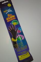 Βραχιόλι φωτιζόμενο (κίτρινο) Popglo 8in. (OEM)