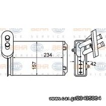 Ψυγείο καλοριφέρ HELLA 8FH351001611