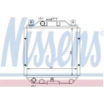 Ψυγείο νερού & εξαρτήματα NISSENS 64182
