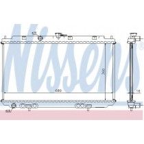 Ψυγείο νερού & εξαρτήματα NISSENS 67344A