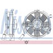 Βεντιλατέρ & εξαρτήματα NISSENS 85546