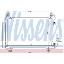 Συμπυκνωτής AC NISSENS 940130