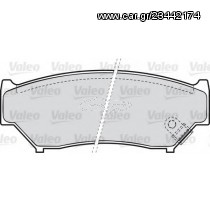 Σετ Τακάκια εμπρός VALEO 598533