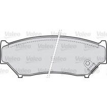 Σετ Τακάκια εμπρός VALEO 598533
