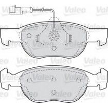 Σετ Τακάκια εμπρός VALEO 598605