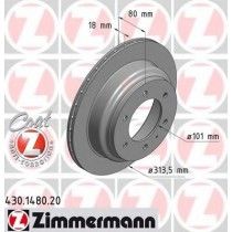 Σετ Δισκόπλακες πίσω ZIMMERMANN 430148020