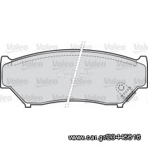 Σετ Τακάκια εμπρός VALEO 598533