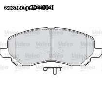 Σετ Τακάκια εμπρός VALEO 598886