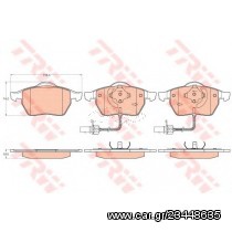 Σετ Τακάκια εμπρός VECTOR VP1307