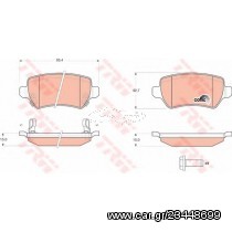 Σετ Τακάκια πίσω VECTOR VP1515