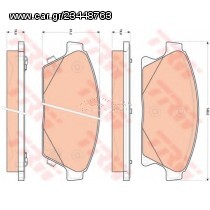 Σετ Τακάκια εμπρός VECTOR VP1847