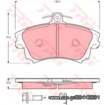 Σετ Τακάκια εμπρός VECTOR VP3389