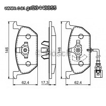 Σετ Τακάκια εμπρός VECTOR VP7013