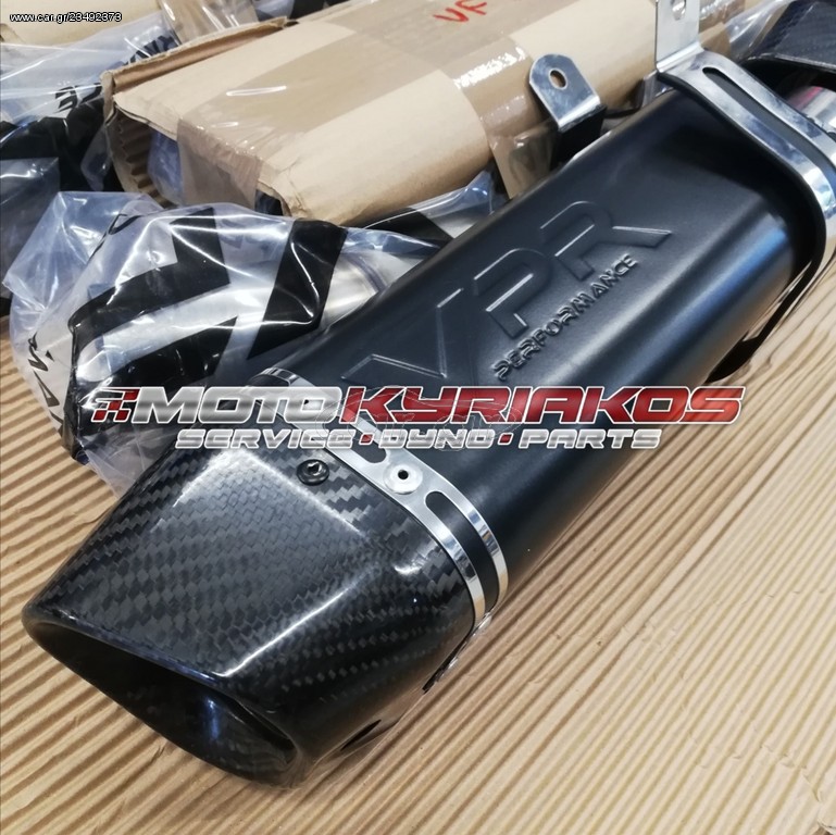 SYM VF 185 Εξάτμιση VPR Black Carbon