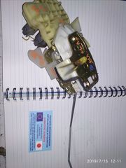 Honda Civic '01-'05 5πορτο EU κλειδαριά εμπρός αριστερή κομπλέ γνήσια μτχ. 