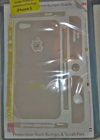 Προστατευτικά για Iphone 5 (μπεζ) (OEM)