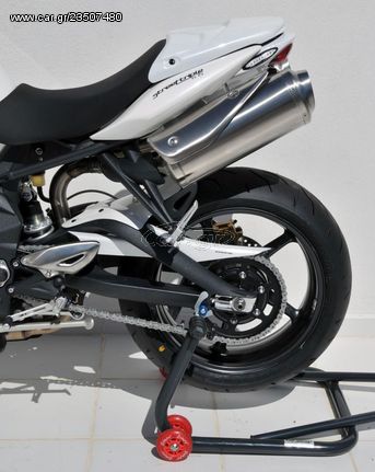 ΦΤΕΡΟ ΠΙΣΩ ΤΡΟΧΟΥ ΛΑΣΠΩΤΗΡΑΣ STREET TRIPLE 675 2012 TRIUMPH ERMAX ΜΑΥΡΟ ΑΒΑΦΟ ΠΛΑΣΤΙΚΟ ΧΡΩΜΑ