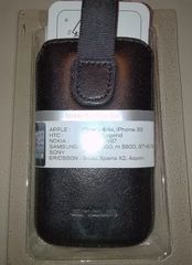 Universal Δερμάτινη θήκη Μαύρη Protect luxury for size 4 ancus buffalo (ΟΕΜ)