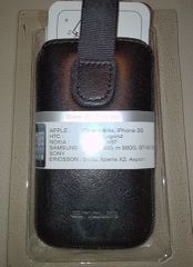 Universal Δερμάτινη θήκη Μαύρη Protect luxury for size 4 ancus buffalo (ΟΕΜ)