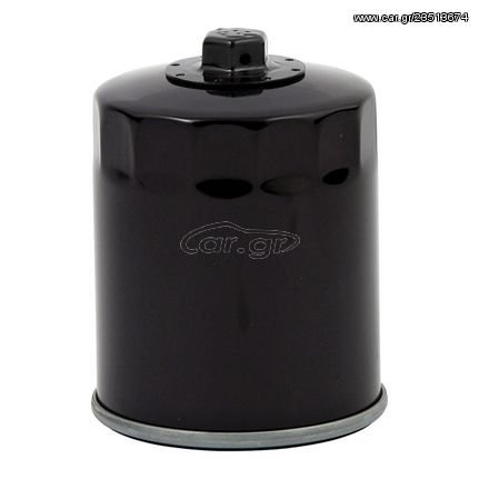 SPIN-ON OIL FILTER,MAGNETIC WITH TOP NUT CHROME / BLACK