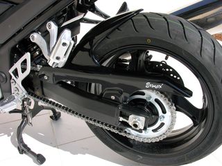 ΦΤΕΡΟ ΠΙΣΩ ΤΡΟΧΟΥ ΛΑΣΠΩΤΗΡΑΣ GSF 1250 BANDIT N S 2010-2014 SUZUKI ERMAX ΜΑΥΡΟ ΑΒΑΦΟ ΠΛΑΣΤΙΚΟ ΧΡΩΜΑ-thumb-1