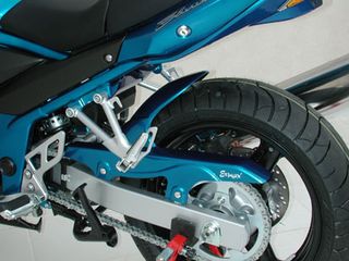 ΦΤΕΡΟ ΠΙΣΩ ΤΡΟΧΟΥ ΛΑΣΠΩΤΗΡΑΣ GSF 650 BANDIT 2007-2008 SUZUKI ERMAX ΜΑΥΡΟ ΑΒΑΦΟ ΠΛΑΣΤΙΚΟ ΧΡΩΜΑ