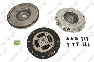 ΔΙΣΚΟΣ ΠΛΑΤΟ ΚΑΙ ΒΟΛΑΝ ΜΟΝΗΣ ΜΑΖΑΣ VALEO ΓΙΑ SKODA OCTAVIA, FABIA / AUDI A3 / SEAT LEON , TOLEDO / GOLF IV KAI ΓΙΑ 6-TAXYTA AUDI A3 1.8 T , S3 , TT 1.8 T / SEAT LEON CUPRA R , TOLEDO / VW GOLF IV