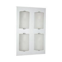 Φωτιστικό πλαφονιέρα ANESIS 4X40W G9 IP20 240x380xH70mm