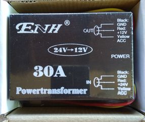 ΜΕΤΑΣΧΗΜΑΤΙΣΤΗΣ 24V ΣΕ 12V 30Α