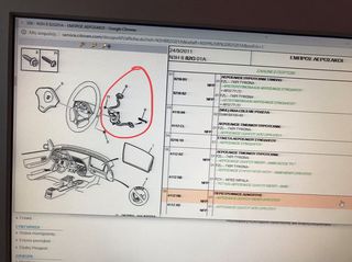 PEUGEOT 306 ΠΕΡΙΣΤΡΟΦΙΚΗ ΕΠΑΦΗ  ΠΛΕΞΟΥΔΑ AIRBAG -thumb-1