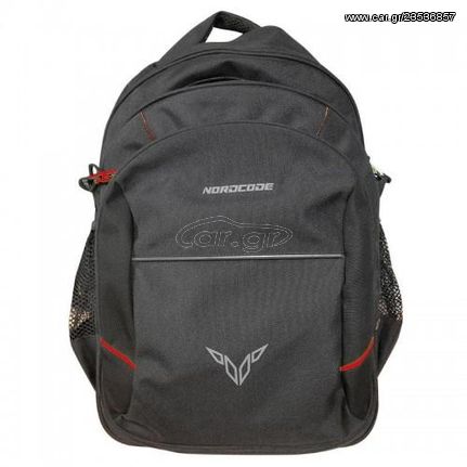 ΣΑΚΙΔΙΟ ΠΛΑΤΗΣ RIDER BAG BLACK/RED 35L| NORDCODE