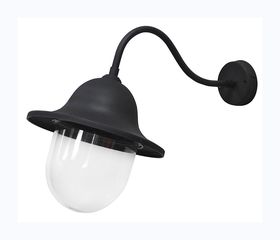 Απλίκα επιτοίχια LP-801AS BLACK 45 Heronia 07-1291