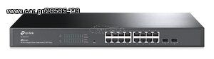 TP-LINK JetStream smart switch TL-SG2218, 16-Port Gigabit, Ver. 1.0