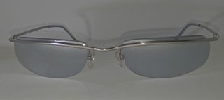 Γυαλιά ήλιου O Marines 5056 F 60-18-CFCL125 με μπλε φακούς και μεταλλικό σκελετό ασημί (OEM)