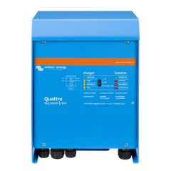 Inverter Καθαρού Ημιτόνου με Φορτιστή Victron Quattro 12/3000/120-50/50 3000VA 12V 120A
