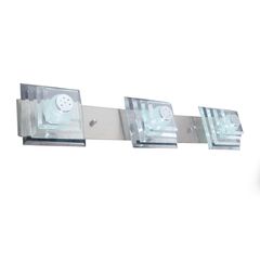 Φωτιστικό απλίκα τρίφωτη Orama σε νικελ ματ 3xG4 max 20w 600x130xH150mm IP20