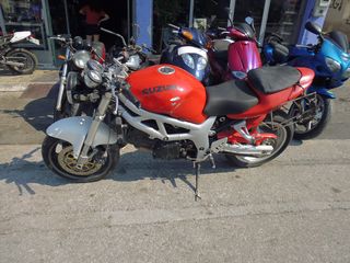 Suzuki sv650 sv650s ολοκληρη μοτοσυκλετα για ανταλακτικα. Καλες τιμες! μονο σε κομματια dl650 vstrom v-strom raptor