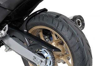 ΦΤΕΡΟ ΠΙΣΩ ΤΡΟΧΟΥ ΛΑΣΠΩΤΗΡΑΣ NC 750 INTEGRA D S 2014-2019 HONDA ERMAX ΜΑΥΡΟ ΑΒΑΦΟ ΠΛΑΣΤΙΚΟ ΧΡΩΜΑ