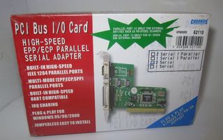 PCI Bus I/O Card Chronos High-speed epp/ecp Parallel/Serial Adapter (OEM)