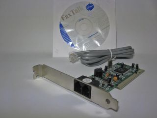 Κάρτα Fax Modem 56K CTR-21 + CD εγκατάστασης + καλώδιο τηλεφώνου (OEM)