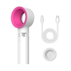 Zero 9 USB Επαναφορτιζόμενος φορητός ανεμιστήρας χωρίς λεπίδες (OEM) white