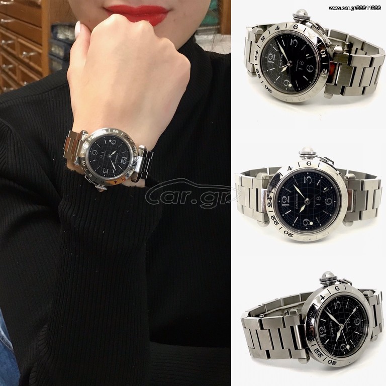 Cartier Pasha GMT Dig Date automatic