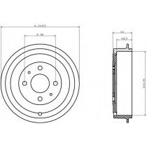 ΤΑΜΠ.ΟΠ.BRAV.MAR.PUN 1.4.A145TS  μμ 203 FORMA 100184-WT0264