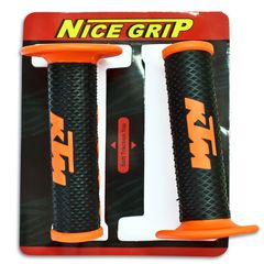 Χειρολαβές τιμονιού KTM μαύρο πορτοκαλί Nice Grip