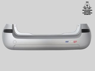 ΠΡΟΦΥΛΑΚΤΗΡΑΣ ΠΙΣΩ RENAULT MODUS (JP0/JP1) 2004-2007 Καλέστε για τιμή Seval