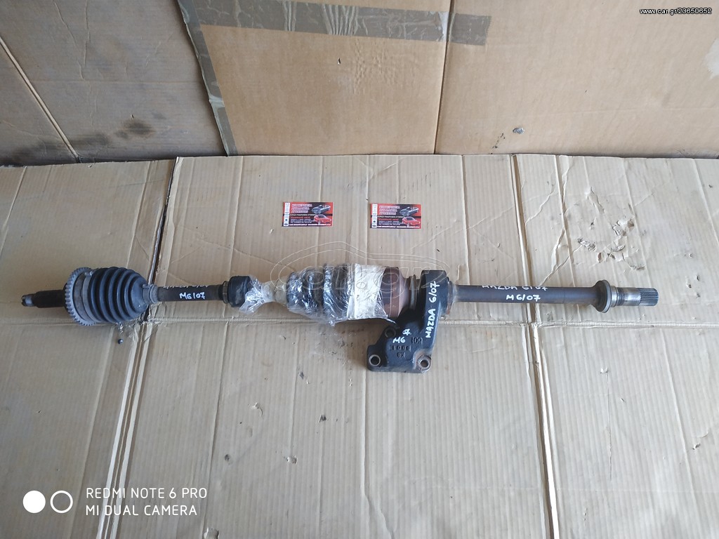 MAZDA 6 2007 ΗΜΙΑΞΟΝΙΟ ΔΕΞΙΟ